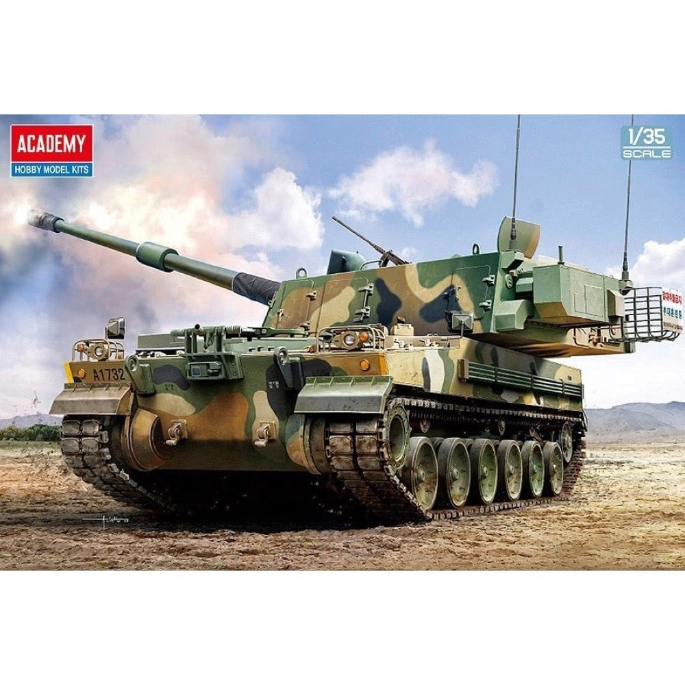 K9A1 Thunder Korean Self-Propelled Howitzer 1/35 Scale Model